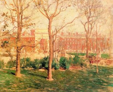 Washington Square, New York Artwork by Paul Cornoyer