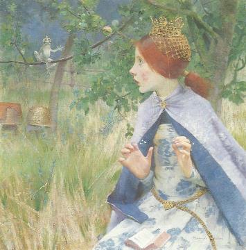 The Frog Prince Artwork by Marianne Stokes