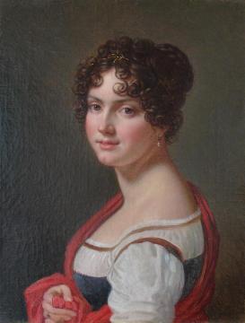 Portrait of a Young Lady Artwork by François-Xavier Fabre