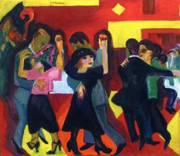 Tango-Tea Artwork by Ernst Ludwig Kirchner