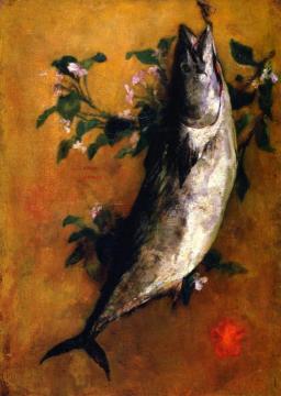 Fish (Decorative Panel) Artwork by John La Farge