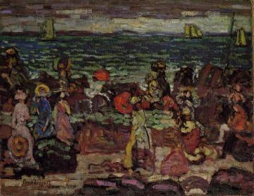 A Dark Day Artwork by Maurice Prendergast