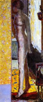Standing Nude Artwork by Pierre Bonnard