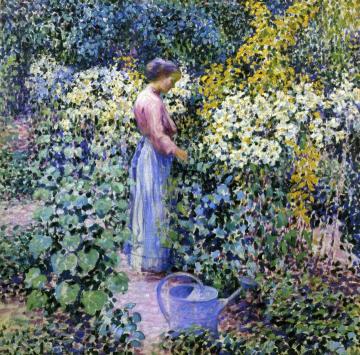 Lily Garden Artwork by Louis Ritman