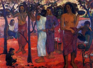 Nave Nave Mahana Artwork by Paul Gauguin