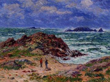 By the Sea in Southern Brittany Artwork by Henry Moret