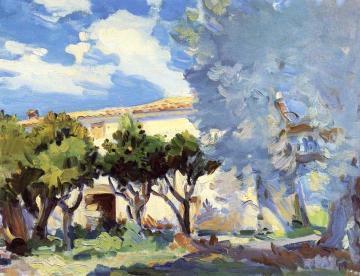 Provence Villa, France Artwork by Wilfred Gabriel De Glehn