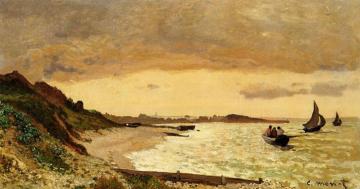 The Coast at Sainte-Adresse Artwork by Claude Oscar Monet