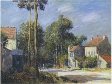 Road to Versailles Artwork by Gustave Loiseau