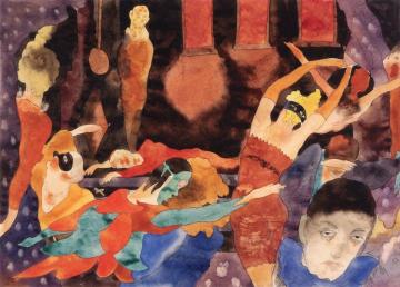 The Masque of the Red Death Artwork by Charles Demuth