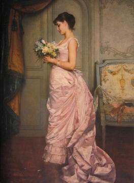 The Letter Artwork by Auguste Toulmouche