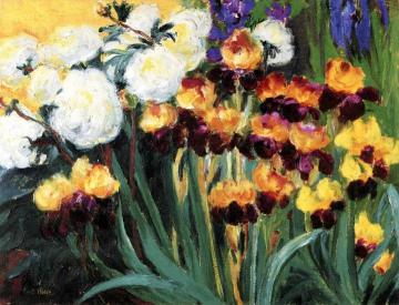 Peonies And Irises Artwork by Emil Nolde