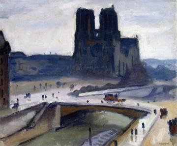Notre-Dame de Paris Artwork by Albert Marquet