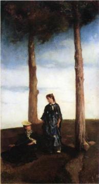 Hilltop Artwork by John La Farge