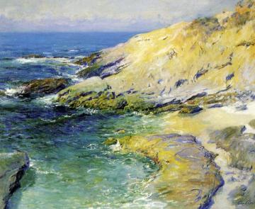 View of Wood's Cove Artwork by Guy Orlando Rose