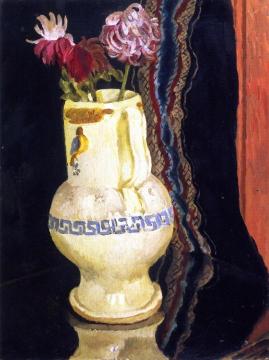Chrysanthemums Artwork by Vanessa Bell