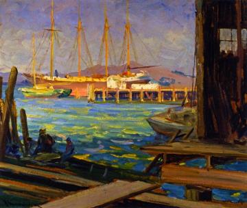 Sausalito Artwork by Jean Mannheim
