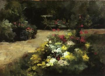 The Garden Artwork by Gustave Caillebotte