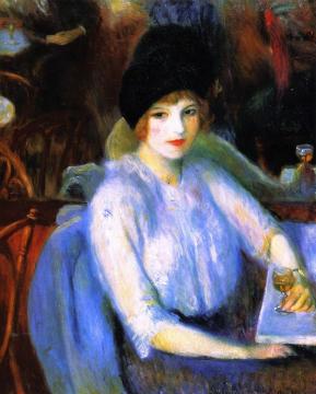 Café Lafayette Artwork by William James Glackens