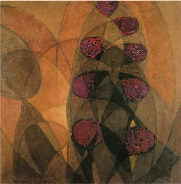 Warm Chromatics Artwork by Frantisek Kupka