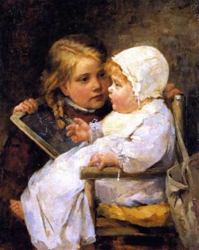 The Young Artist Artwork by Ellen Kendall Baker