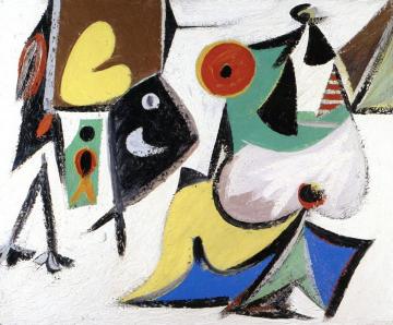 Composition Artwork by Arshile Gorky