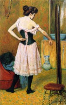 La Toilette Artwork by Federico Zandomeneghi