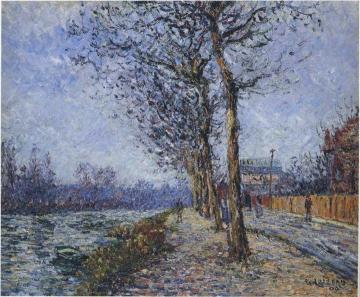Oise at Pontoise Artwork by Gustave Loiseau