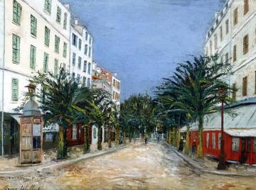 Street in Hyères Artwork by Maurice Utrillo