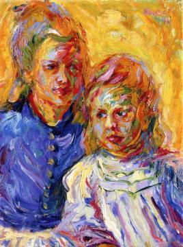 Little Girls Artwork by Emil Nolde