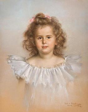 Portrait Of A Girl Artwork by Gabriel Schachinger