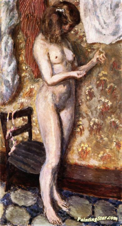 Nude in the LIght Artwork by Pierre Bonnard