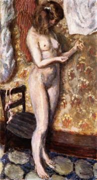 Nude in the LIght Artwork by Pierre Bonnard