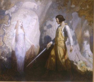 The King's Henchman Artwork by Newell Convers (N.C.) Wyeth