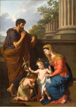 The Holy Family Artwork by François-Xavier Fabre