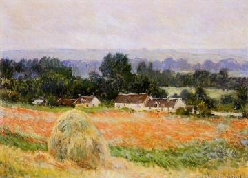 A Haystack Artwork by Claude Oscar Monet