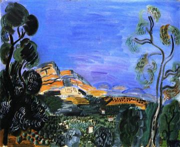 Le Baou De Saint-jeannet Artwork by Raoul Dufy