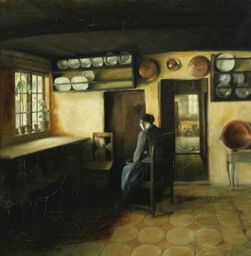 Untitled Artwork by Carl Vilhelm Holsoe