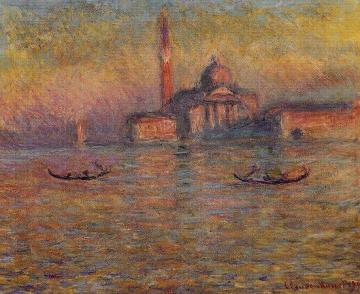 San Giorgio Maggiore Artwork by Claude Oscar Monet