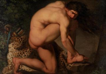 The Wounded Philoctet (den Sårede Filoktet) Artwork by Nicolai Abraham Abildgaard