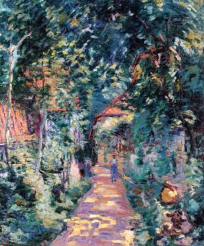 Garden at Pontcharra Artwork by Armand Guillaumin