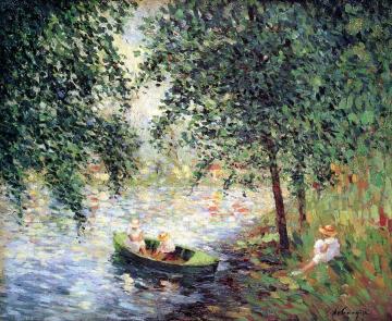 Girls by the River Artwork by Henri Lebasque