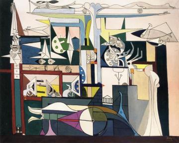 Compositions With Revolvers Artwork by Oscar Dominguez