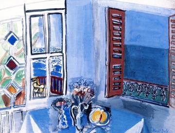 View Through The Window Artwork by Raoul Dufy