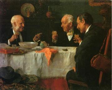 Gentlemen "The Toast" Artwork by Louis C. Moeller
