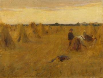 The Cornfield Artwork by Walter Frederick Osborne
