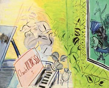 Homage to Claude Debussy Artwork by Raoul Dufy