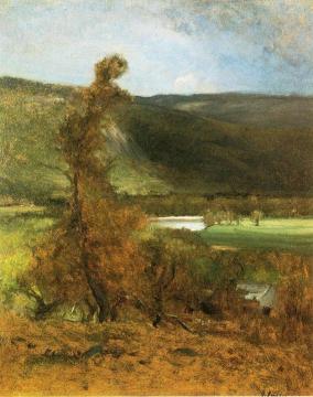 L vacher Artwork by George Inness