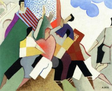 Rugby Players Artwork by André Lhote