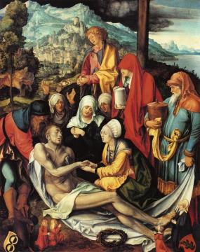 Lamentation For Christ Artwork by Albrecht Dürer